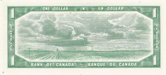 Kanada 1 Dollar 1954  p.75b